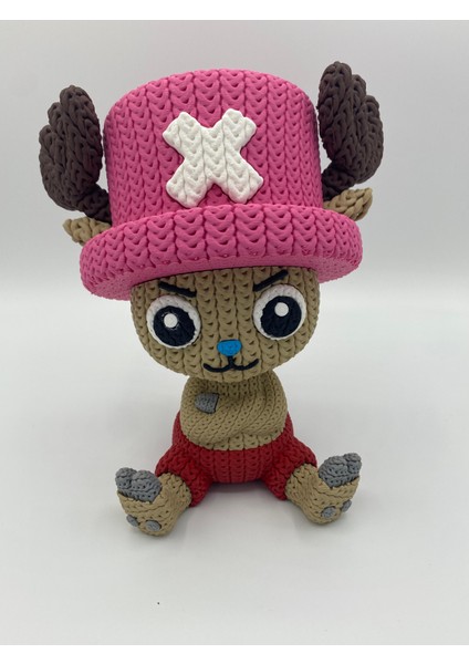 3lü Set Luffy Chopper Sanji Örgü Desenli Figür One Piece Anime Manga Figür fiyatları