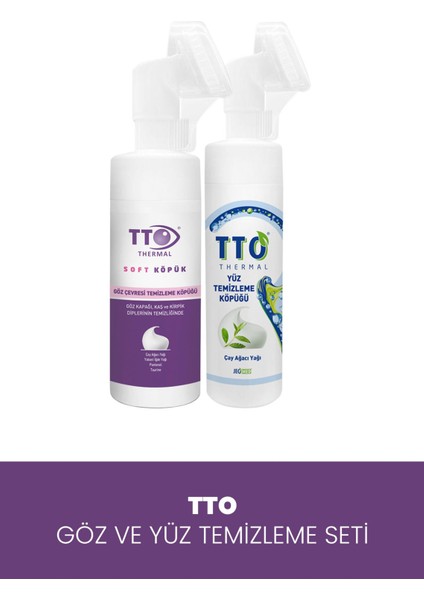 Yüz ve Göz Temizleme Seti Kırışıklık Karşıtı Etki 100 ml Karma Ciltler İçin