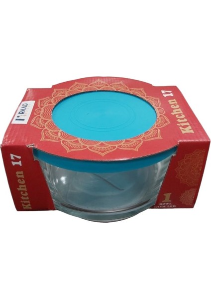 Cam Saklama Kabı 17 cm