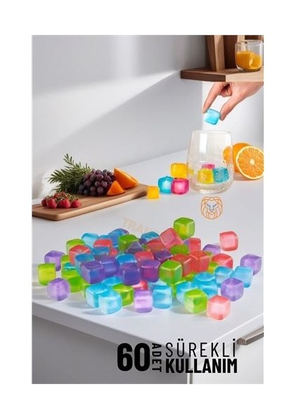 Buz Küpü Sürekli Kullanım 60 Adet