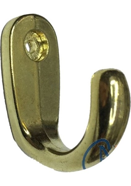 Büyük Tekli Fincan Askı, Dekor Askısı - Sarı, 12X23X30 mm