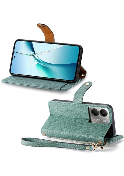 Xiaomi Poco M7 Pro 5g Kılıf Için Kılıf Fermuar Kordon Cüzdan Aşk (Yurt Dışından) fiyatları
