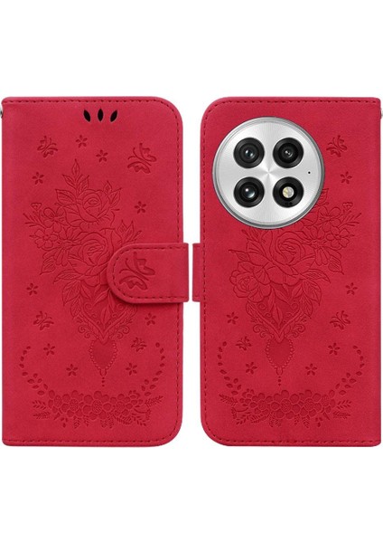 Oneplus 13 5g Cüzdan Kılıf Için Flip Case Kabartma Gül Çiçekler Kickstand Pu (Yurt Dışından) indirimleri