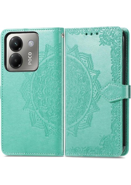 Xiaomi Poco M7 Pro 5g Için Flip Case Basit Iş Deri Kılıf Zarif (Yurt Dışından)