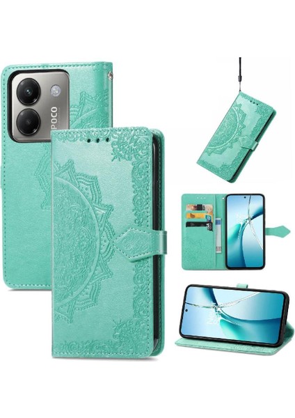 Xiaomi Poco M7 Pro 5g Için Flip Case Basit Iş Deri Kılıf Zarif (Yurt Dışından) modelleri