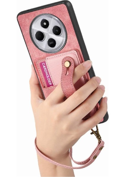 Xiaomi Poco C75 Kayış Cüzdan Bileklik Darbeye Dayanıklı Durumda (Yurt Dışından) fiyatları