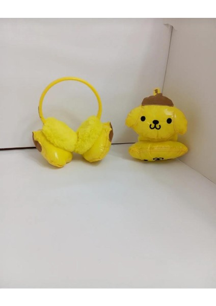Çocuk Peluş Kulaklık Ponpon Purin fiyatları