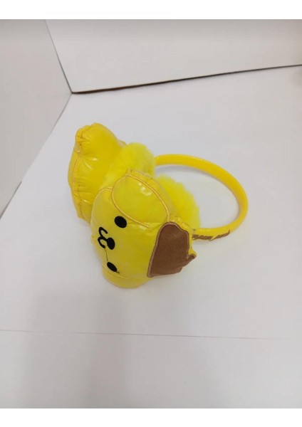 Çocuk Peluş Kulaklık Ponpon Purin modelleri