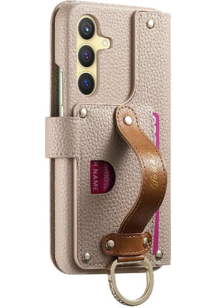 Samsung Galaxy S23 Plus Fermuar Bileklik Cüzdan Crad Yuvası Için Flip Case (Yurt Dışından) fiyatları