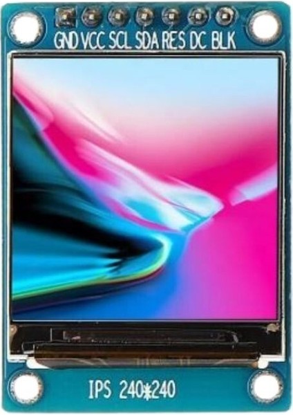 1.3 240X240 Spı Tft LCD Ekran - ST7789