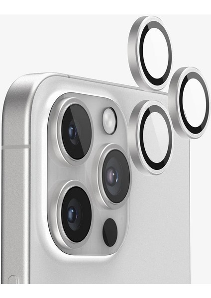 iPhone 16 Pro Magsafe Şeffaf Kılıf + Hayalet Ekran Koruyucu + Kamera Lens Koruyucu (Beyaz) fırsatları