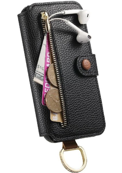 Samsung Galaxy A53 5g Crad Yuvası Bileklik Cüzdan Fermuar Standı Için Flip Case (Yurt Dışından) modelleri