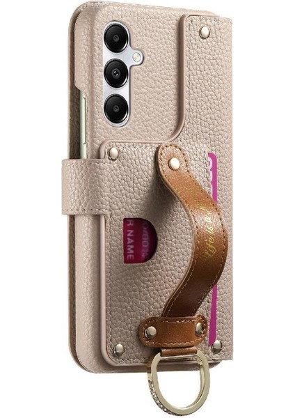 Samsung Galaxy A14 4g Standı Bileklik Cüzdan Fermuar Crad Yuvası Için Flip Case (Yurt Dışından) modelleri