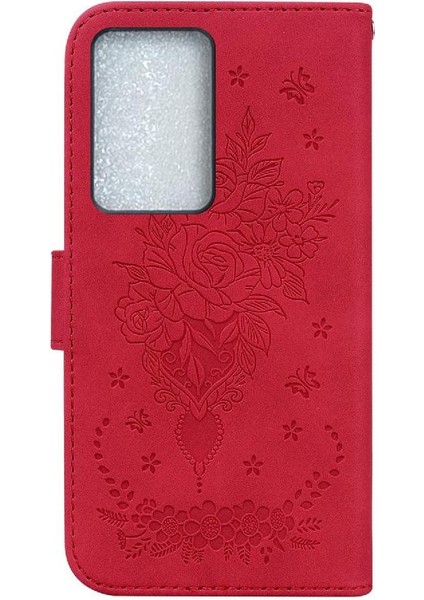 Realme C75 4g Için Flip Case Cüzdan Kılıf Kabartma Gül Çiçekler Kart Yuvaları Pu (Yurt Dışından) indirimleri