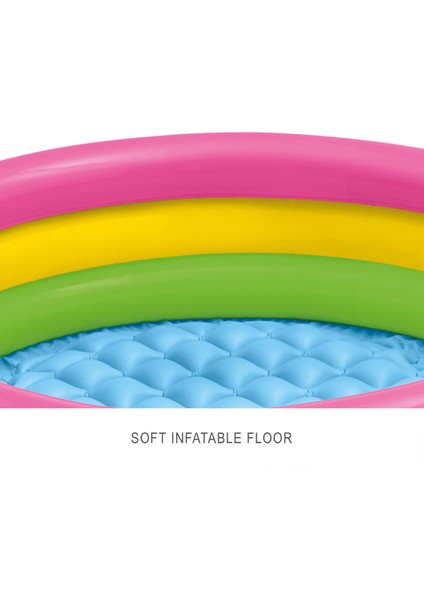 Intex 3 Boğumlu Sunset Bebek Havuzu 86*25 cm (58924) fiyatları