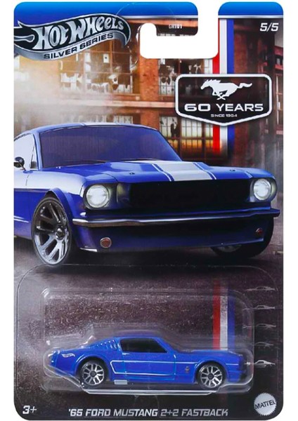 Hot Wheels Silver Serisi 65 Ford Mustang 2+2 Fastback JBY49 fiyatları
