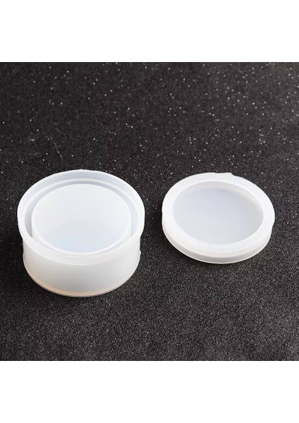 Hediyelik,yüzüklük,yuvarlak - Kapaklı Kalıp - 8x3.7 cm -KOD:982