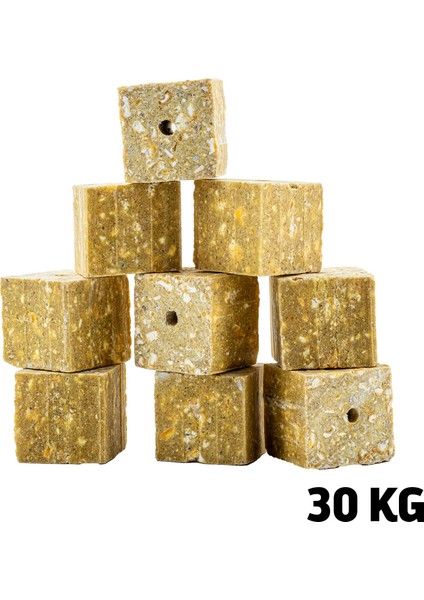 Sazan Yemi - Delikli Küspe - Mısır - Kare - 30 kg