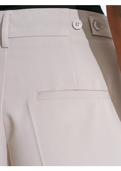 71606 Ekstra Geniş Paça Ayarlanabilir Pantolon-Gri fırsatları