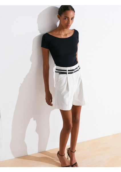 31922 Kısa Kollu T-Shirt-Siyah indirimleri