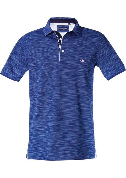 Polokoton %100 Pamuk Mavi Indigo Polo Yaka Özel Pike Nakışlı Erkek T-Shirt – Nefes Alabilen Kumaş, Şık ve Konforlu Tasarım fiyatları