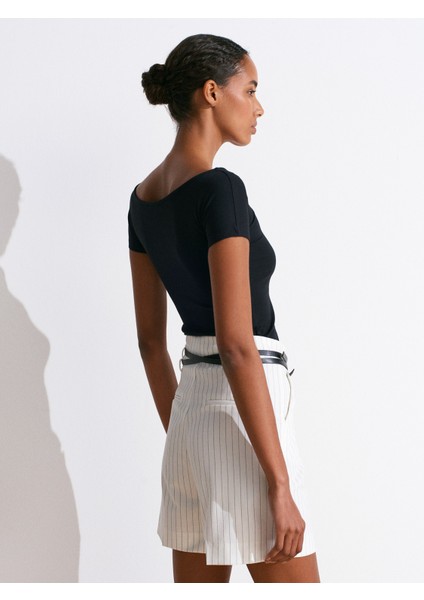 31922 Kısa Kollu T-Shirt-Siyah fiyatları