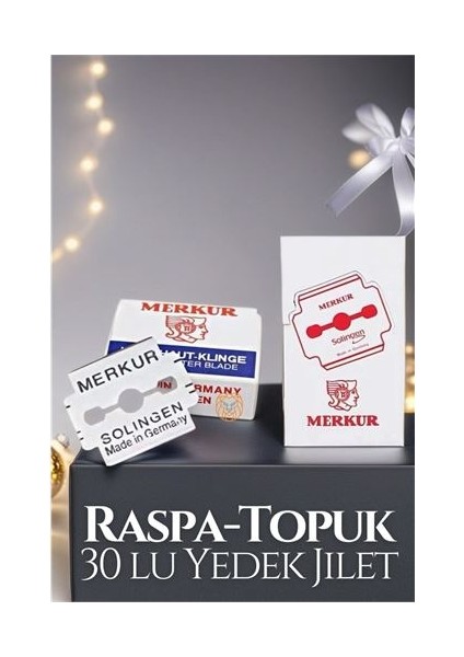 Ra"spa" Topuk Jileti 30 Lu Paket