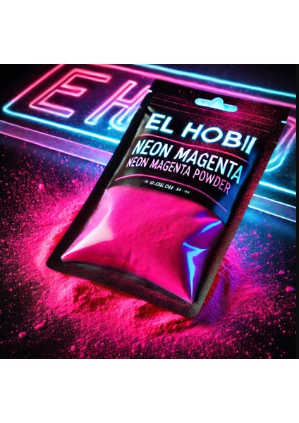 Neon Toz Boya - Magenta - 5gr