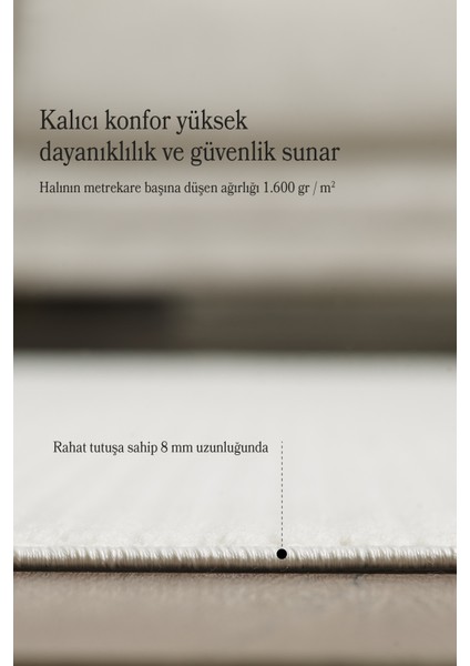 Modern Halı Özel Kesim Halı Kolay Temizlenebilir Halı Salon Halısı Mutfak Halısı Yolluk Krem Halı indirimleri