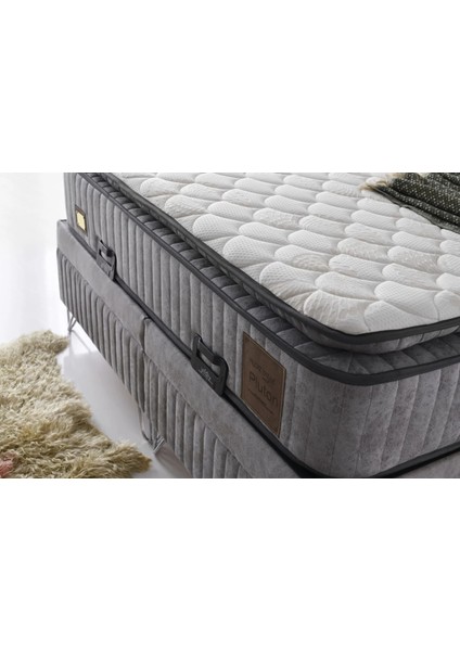 Lizbon Rio Ultra Ortopedik Antialerjik 30CM 140*190 Yatak-Baza-Başlık Seti fırsatları