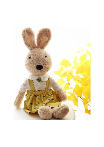 Sucre Tavşan Peluş Bebek 45CM Büyük Sevimli Şifalı Bebek Uyku Yastığı Bebekleri (Yurt Dışından)