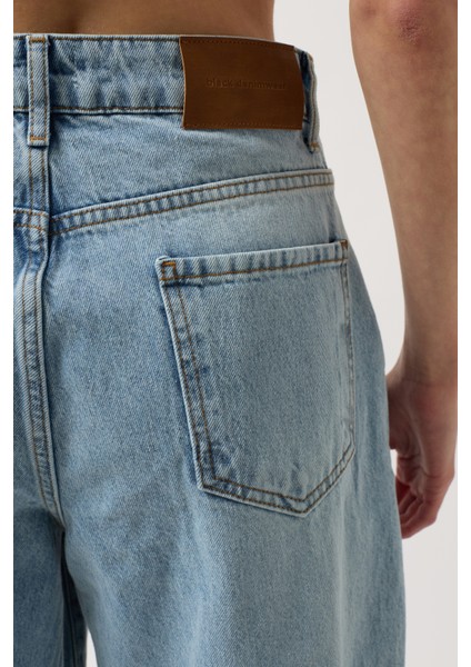 Düşük Bel Straight Mavi Jean fırsatları