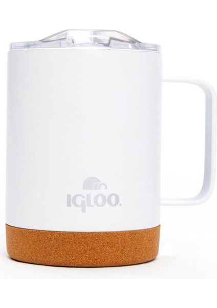 Çelik Mug Termos - Igloo - Cork - 350ml - Beyaz - 205696