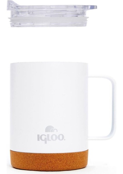 Çelik Mug Termos - Igloo - Cork - 350ml - Beyaz - 205696 indirimleri