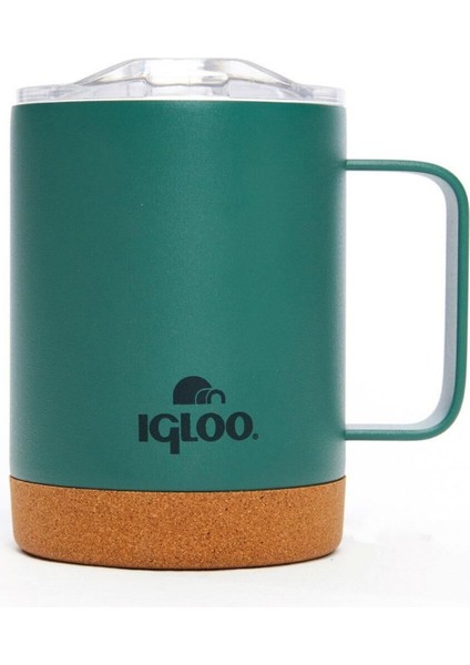Çelik Mug Termos - Igloo - Cork - 350ML - Yeşil - 205696