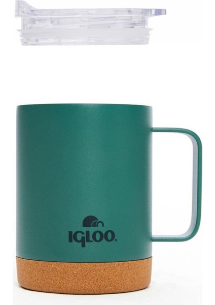 Çelik Mug Termos - Igloo - Cork - 350ML - Yeşil - 205696 indirimleri