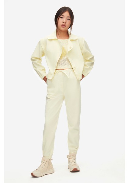 58800 Kız Çocuk Sarı Petal Pantolon