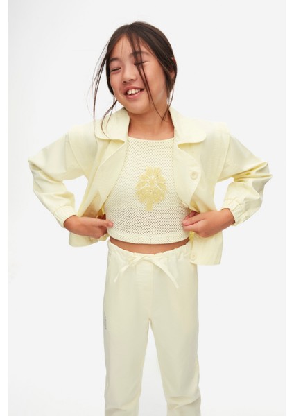 58800 Kız Çocuk Sarı Petal Pantolon fiyatları