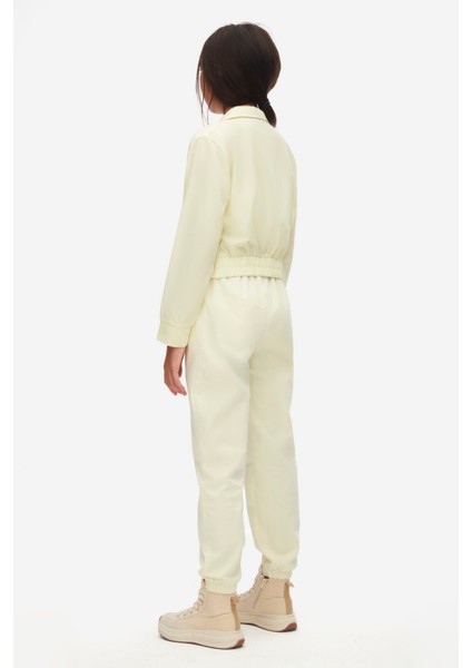 58800 Kız Çocuk Sarı Petal Pantolon modelleri