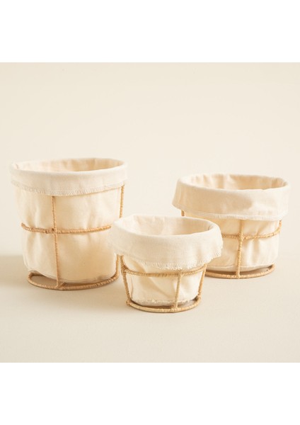 Breaddi Kumaş Ekmeklik 15X12 cm Natural