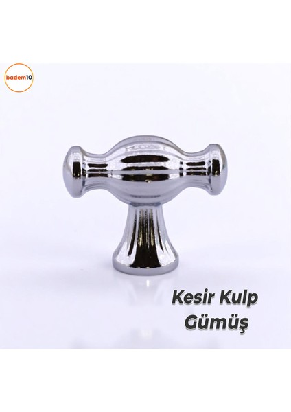 Kesir Gümüş Krom Metal Kulp Düğme Mobilya Çekmece Mutfak Dolabı Dolap Modern Kapak Kulpları