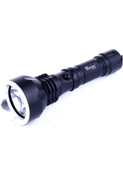 Orjinal 600 Lümen Tx6 Şarjlı Özel Avcı Feneri Watton WT-253 fırsatları