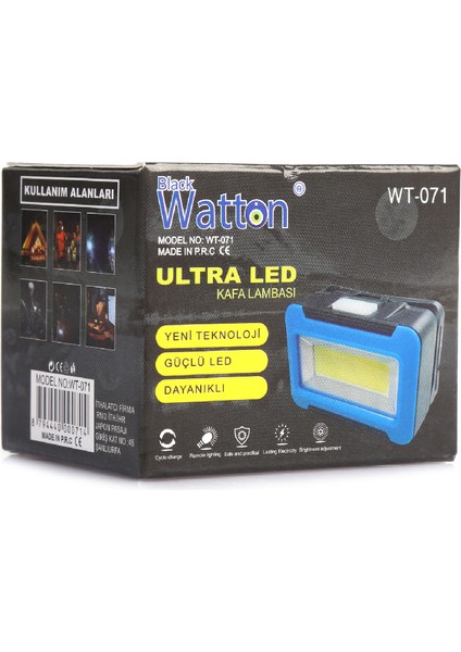 Pilli Kafa Lambası Watton WT-071 modelleri