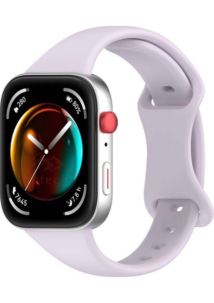 Huawei Fit 3 / Fit 4 / Fit 4 Pro Uyumlu Slim Soft Silikon Kayış Ince Tasarım Huawei Watch Kordon
