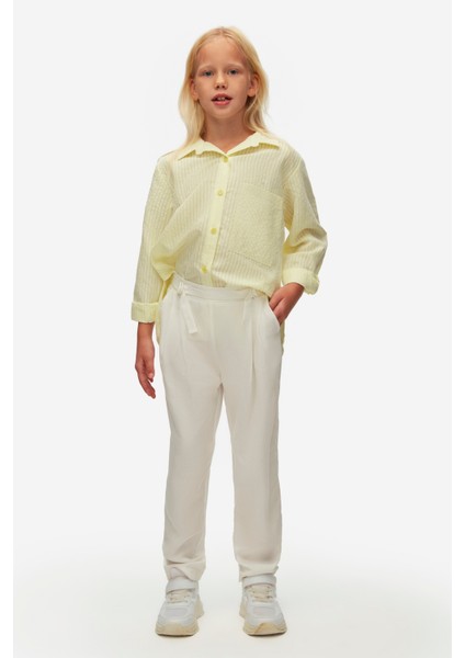 58315 Kız Çocuk Ekru Florına Pantolon fiyatları
