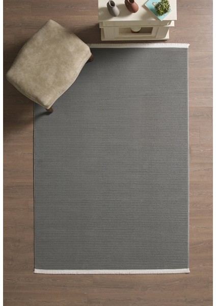 Modern Halı Özel Kesim Halı Kolay Temizlenebilir Halı Salon Halısı Mutfak Halısı Yolluk Gri Halı