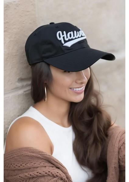 Premium Hawaii Nakışlı Pamuk Şapka | Trucker Kep