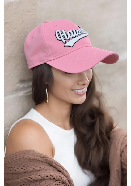 Premium Hawaii Nakışlı Pamuk Şapka | Trucker Kep