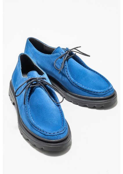 Mavi Deri Kadın Günlük Ayakkabı fiyatları