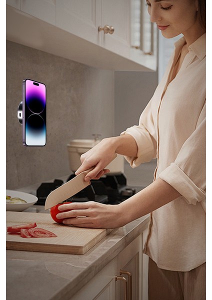 Ixtech Akıllı Vakumlu Telefon Tutucu – 360° Dönebilir, Çift Taraflı Manyetik, Otomatik Sensörlü fırsatları